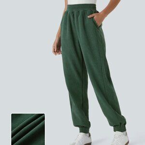 Halara NWT High Waisted‎ Pocket Corduroy Casual Joggers - Size S